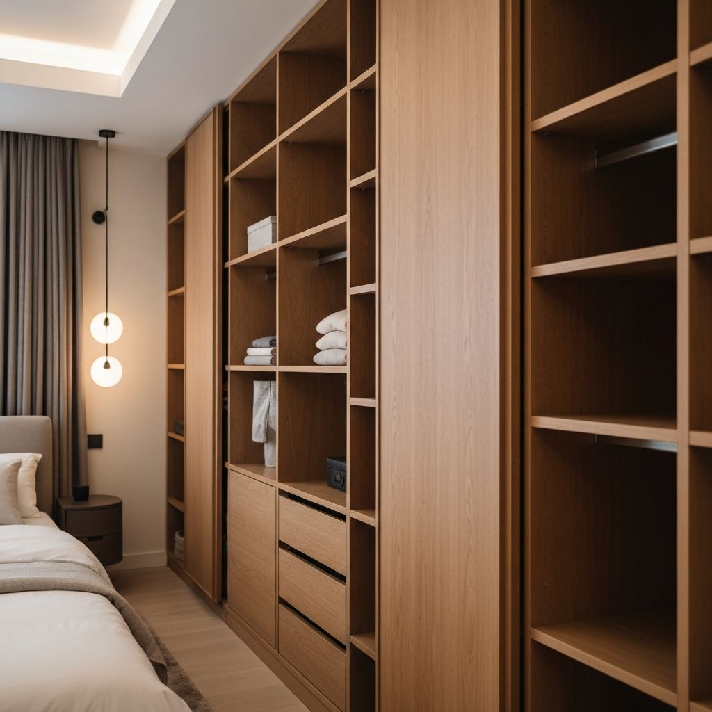 Bespoke wardrobe installation